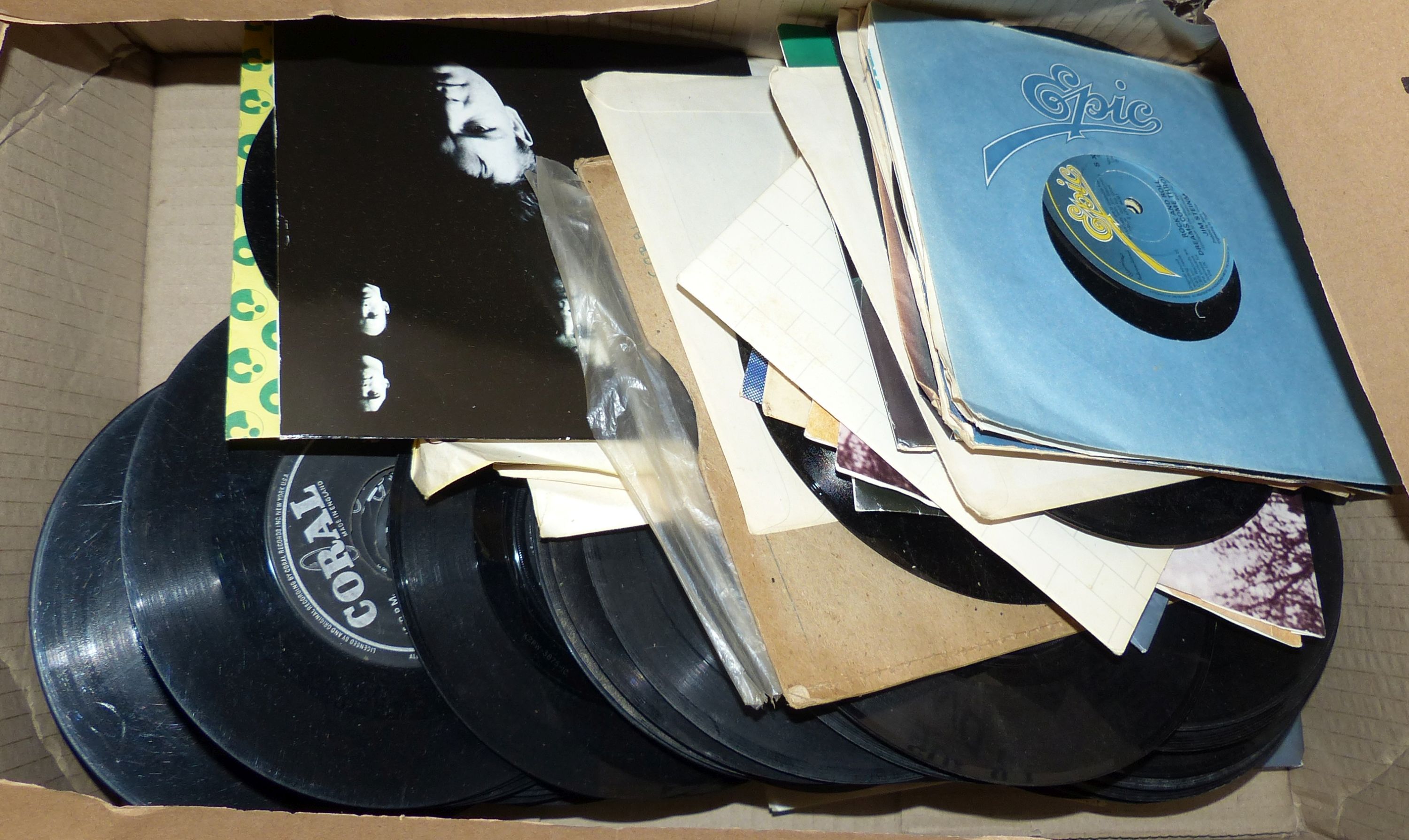 A large collection of 1960's and 70's Pop and Rock vinyl LPs and singles
